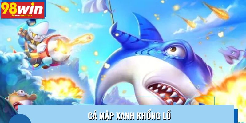 Hình ảnh boss cá mập xanh khổng lồ với lớp giáp siêu bền chắc