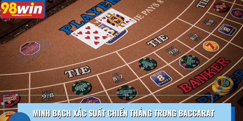 Minh bạch xác suất chiến thắng trong Baccarat Minh bạch xác suất chiến thắng trong Baccarat