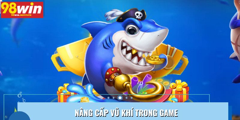 Nâng cấp vũ khí để tăng sát thương, tốc độ và tiết kiệm xu Nâng cấp vũ khí để tăng sát thương, tốc độ và tiết kiệm xu