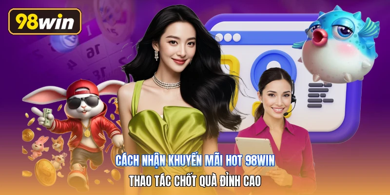 Cách Nhận Khuyến Mãi Hot 98win | Thao Tác Chốt Quà Đỉnh Cao