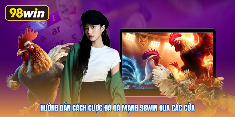Hướng dẫn cách cược đá gà mạng 98win qua các cửa
