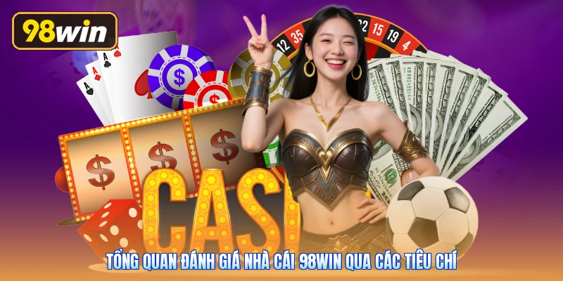 Tổng quan đánh giá nhà cái 98win qua các tiêu chí